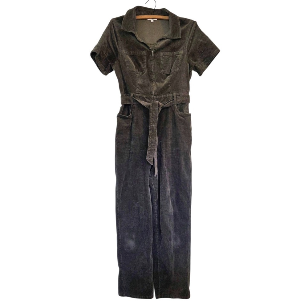 Sunday Edition‎ Junior Women's Corduroy Overalls Bibs Pants Belted Granola Girl